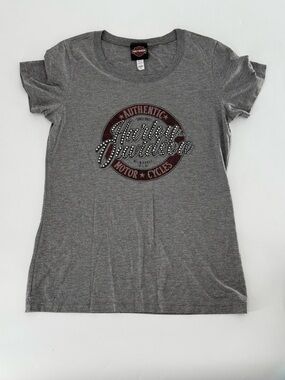 Harley Davidson Women’s Rhinestone Baby Tee XL